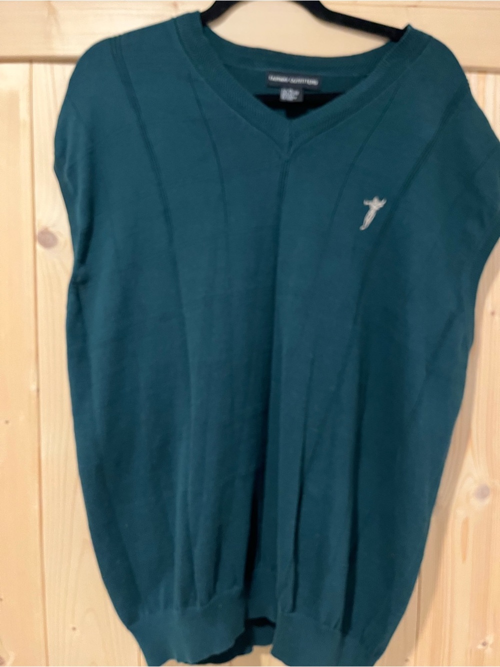 Fairway Outfitters  Men's Green V-Neck Sweater Vest XL ⛳️